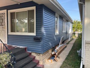 side of house