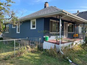 side of house