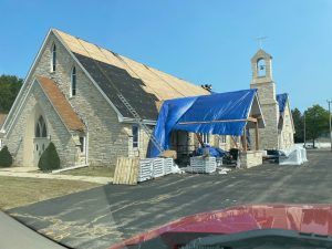 roof in progress