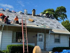 workers on roof