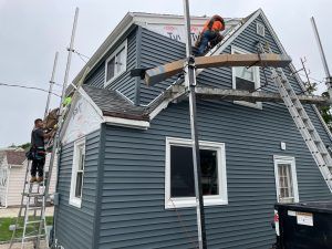 siding install