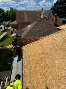 stripped roof
